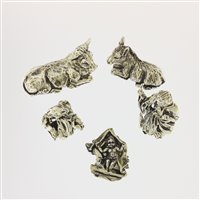 Decorazioni natalizie Giovanni Raspini Natale in Bronzo B315F - B315F